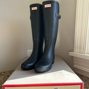 Hunter Original Tall Woman's Rain Boot Black 9